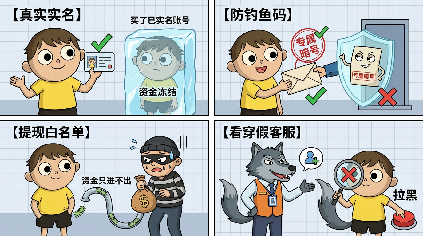 注册账号也能亏钱?95% 的小白栽在了第一步还不知道(配图2)