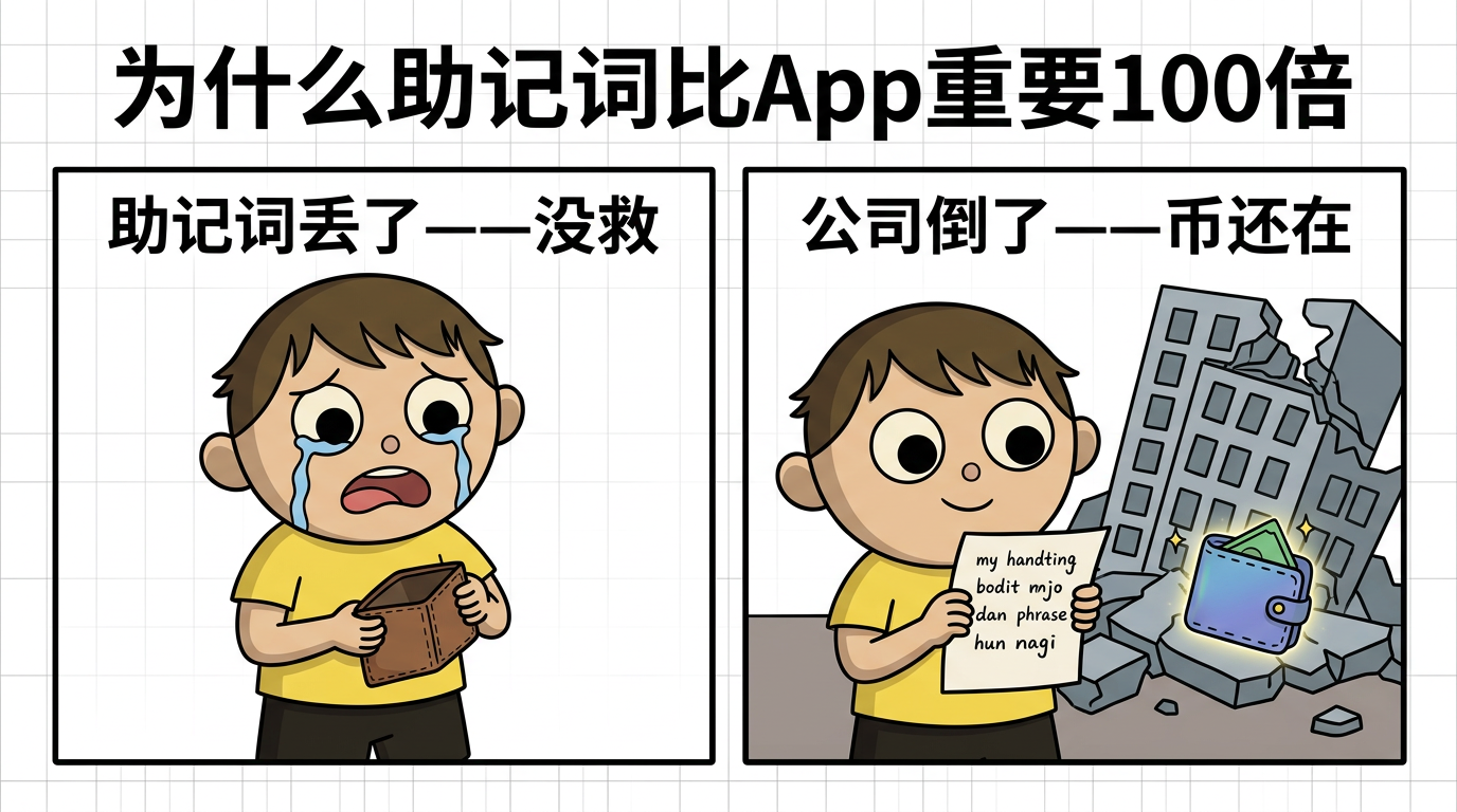 钱包丢一次,币圈白来一场——10 万块可能因为一个错字全没(配图5)