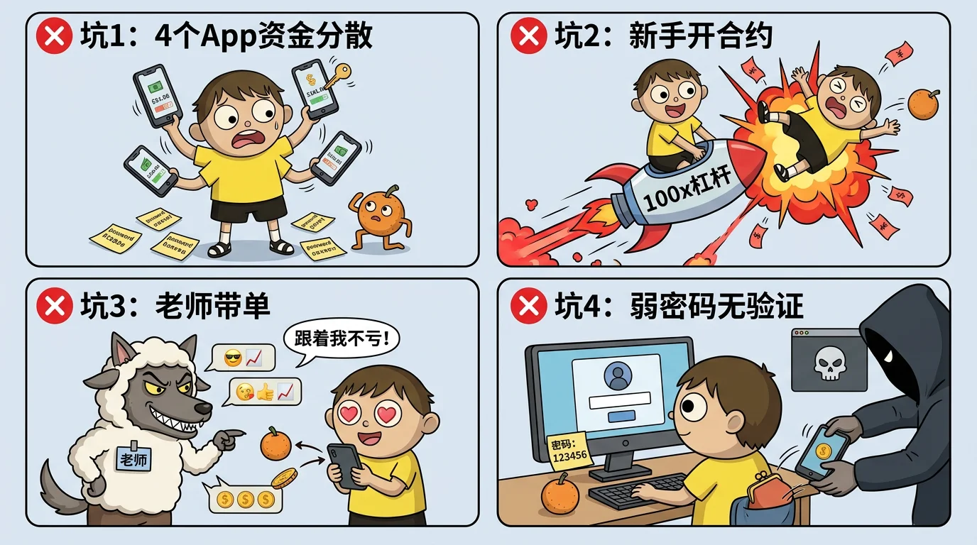 新手第一次买币,选哪个交易所不会被坑?欧易、币安、Bitget、Gate 大白话对比(配图 5)